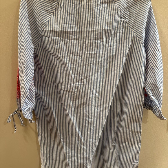 J. Crew Embroidered Tunic Cover up NWT - Picture 5 of 5